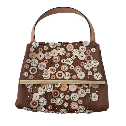 Carolina Herrera Camelot Leather Bag