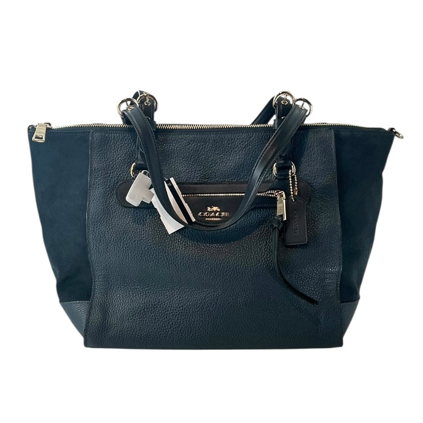 Coach Kleo Caryall Bag Navy Blue