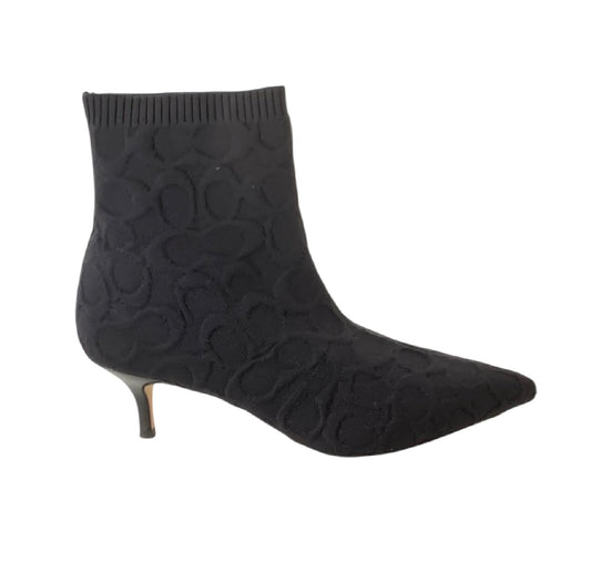 Coach Ankle Boot with Kitten Heel