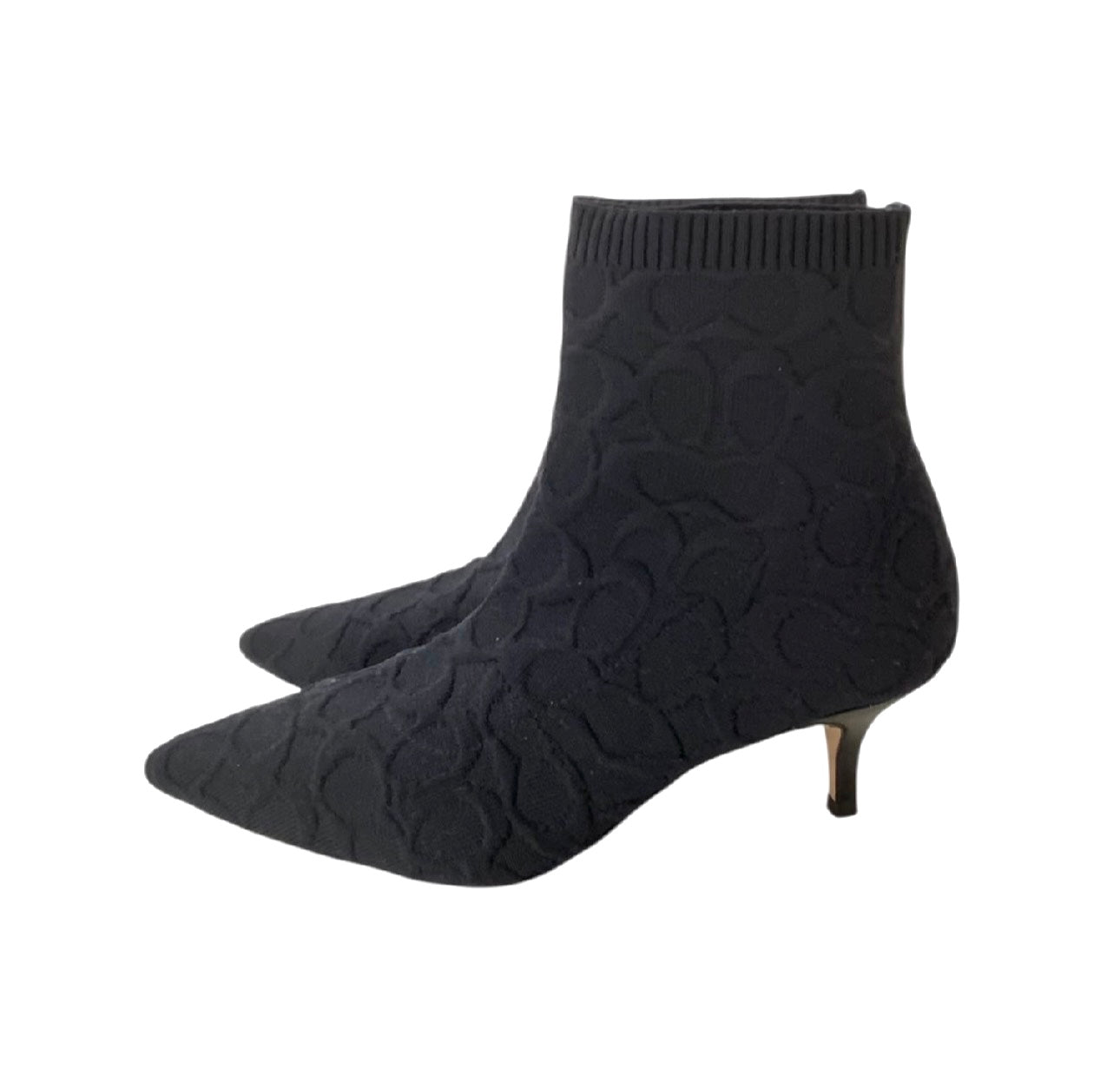 Coach Ankle Boot with Kitten Heel