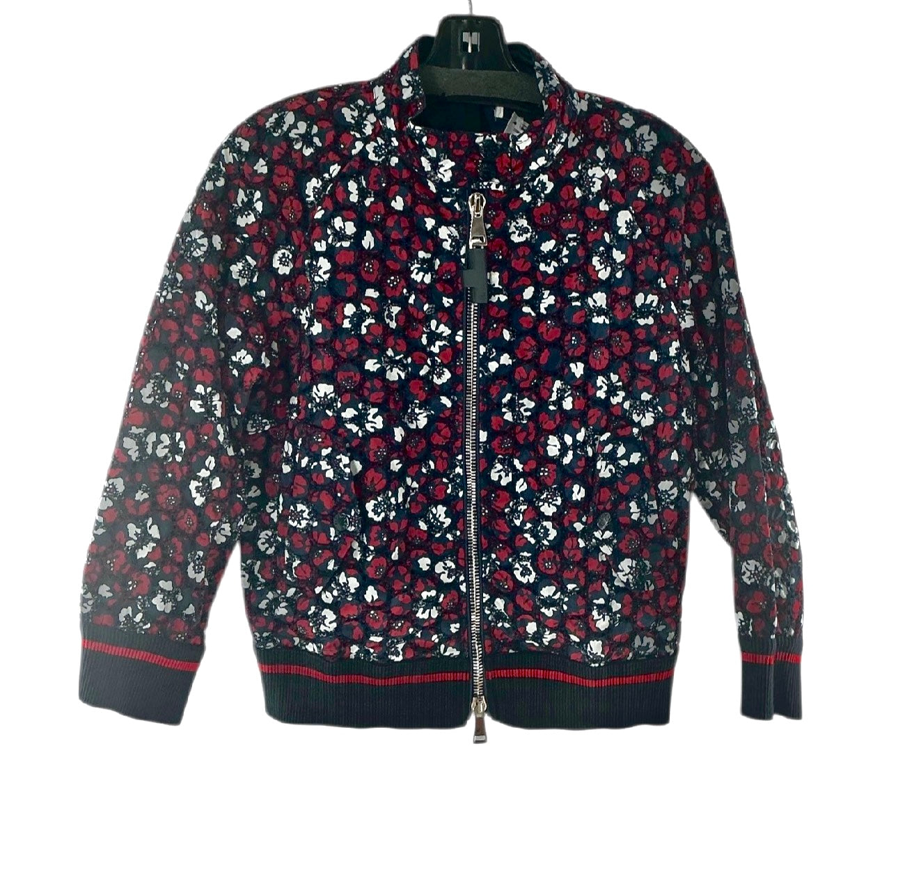 Moncler Women's Floral Print Bomber Jacket