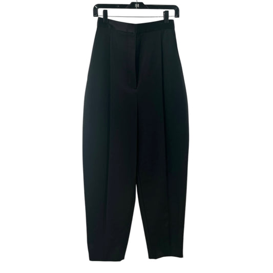 KHAITE Black Tuxedo Tapered Pants