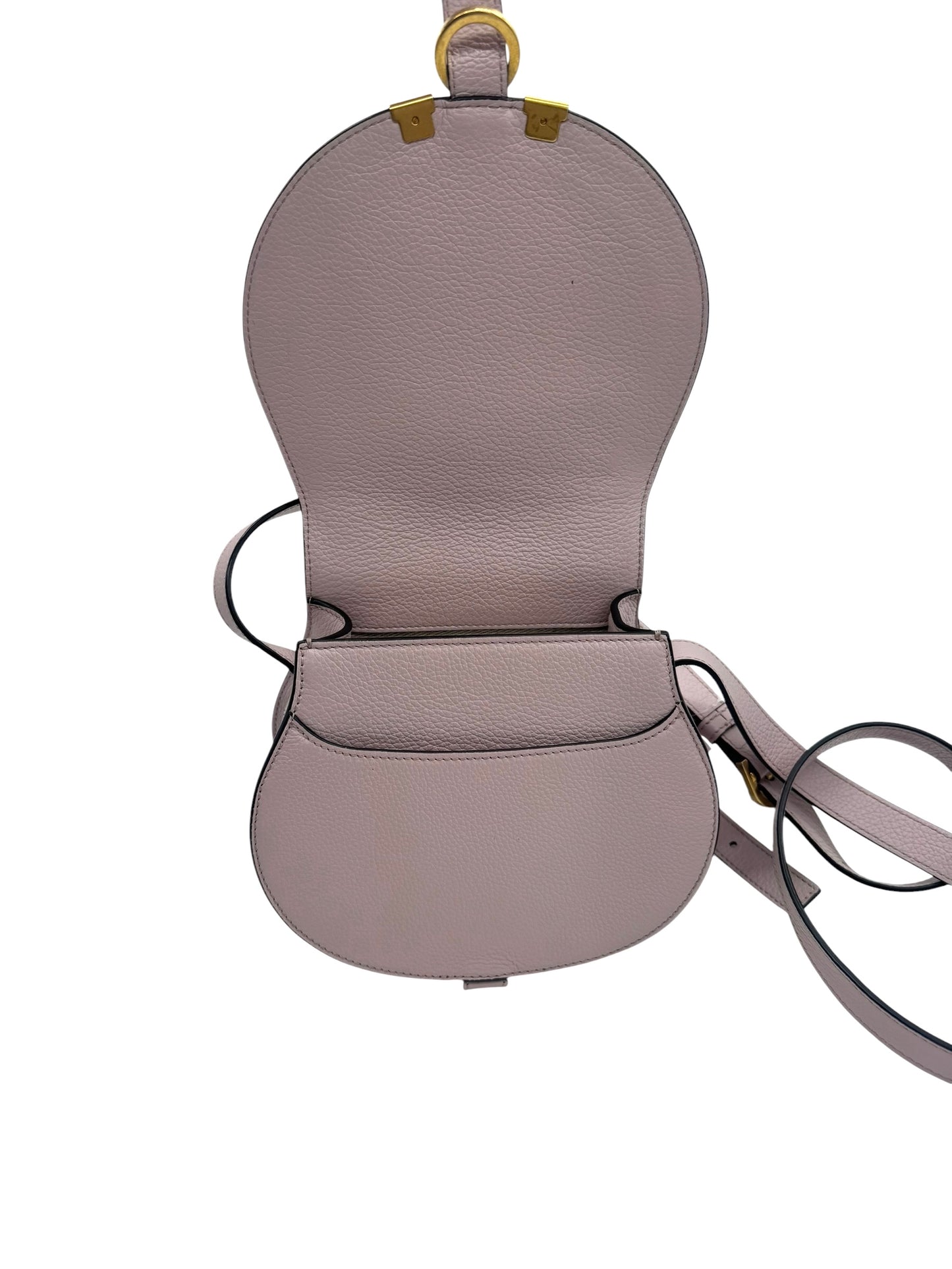 Chloe Marcie Dusty Pink Small Crossbody Bag