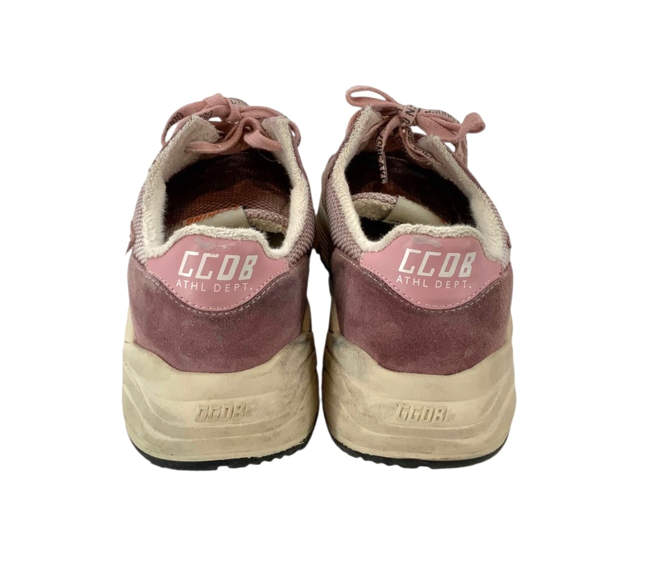 Golden Goose Pink Running Sneakers