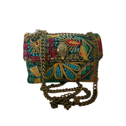 Kurt Geiger London Mini Kensington Tweed Crossbody Bag