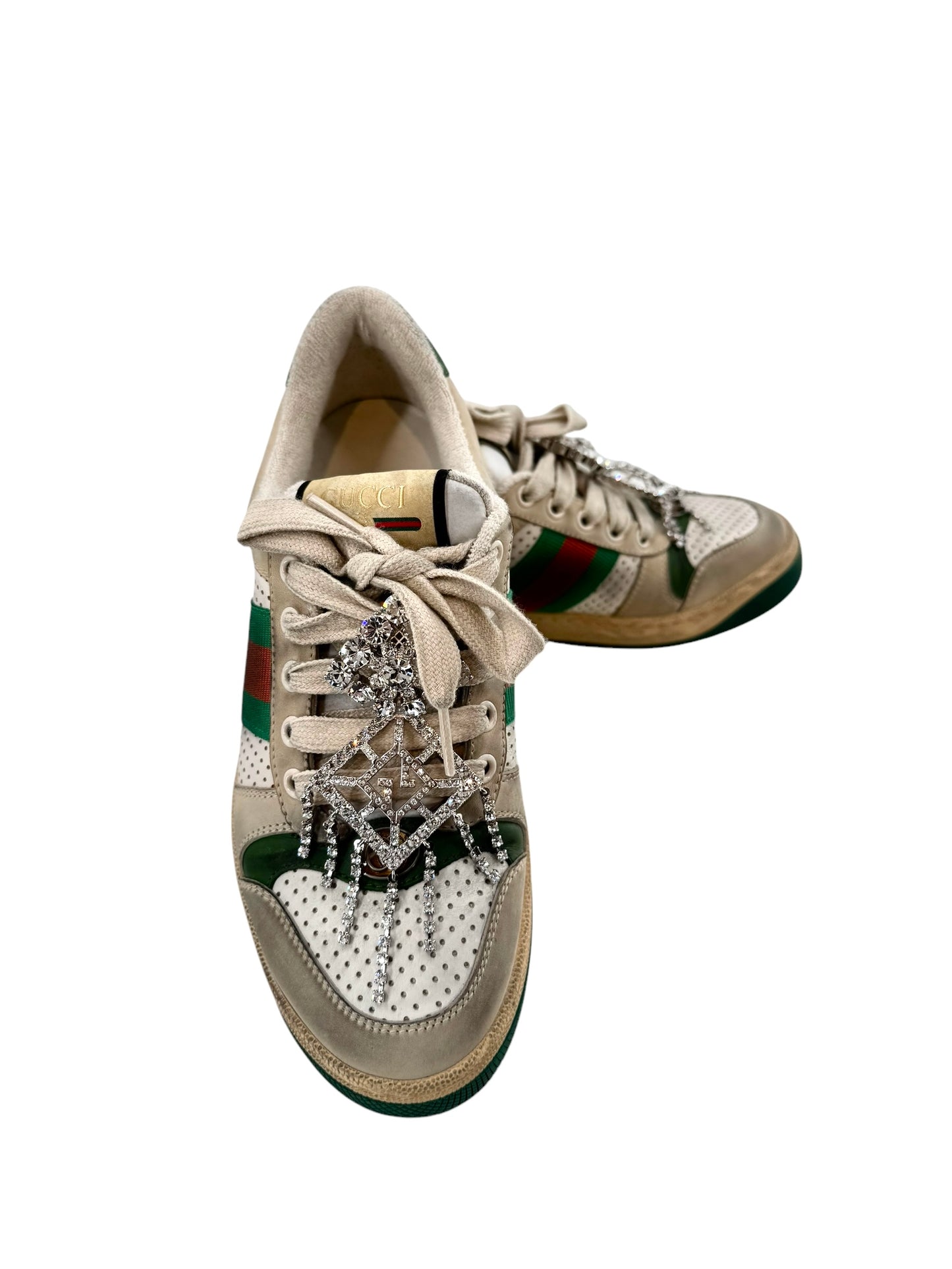 Gucci Womens Screener GG Sneakers