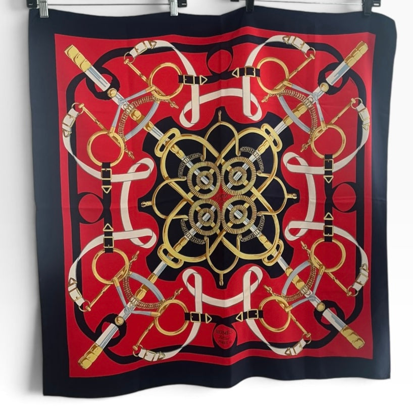 Hermès Sellier Eperon d’Or Scarf