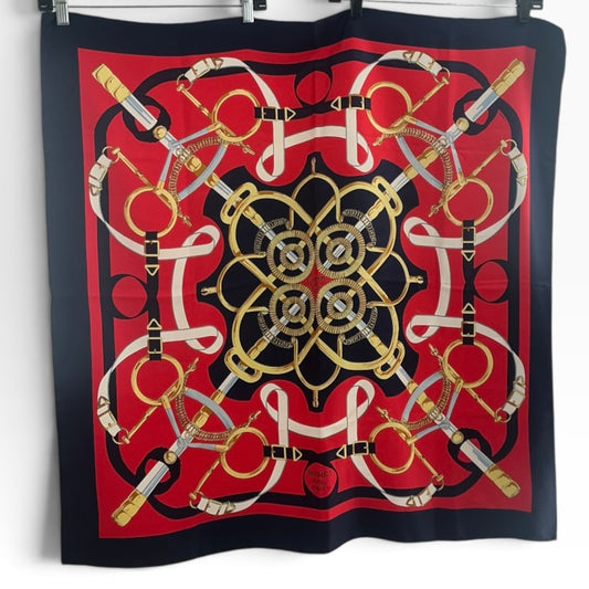 Hermès Sellier Eperon d’Or Scarf
