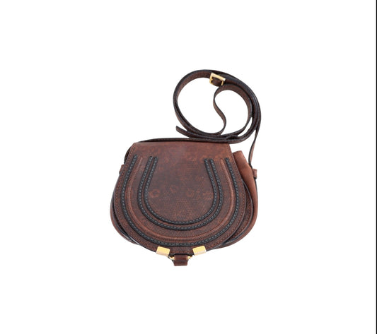 Chloe Marcie Leather Crossbody Bag