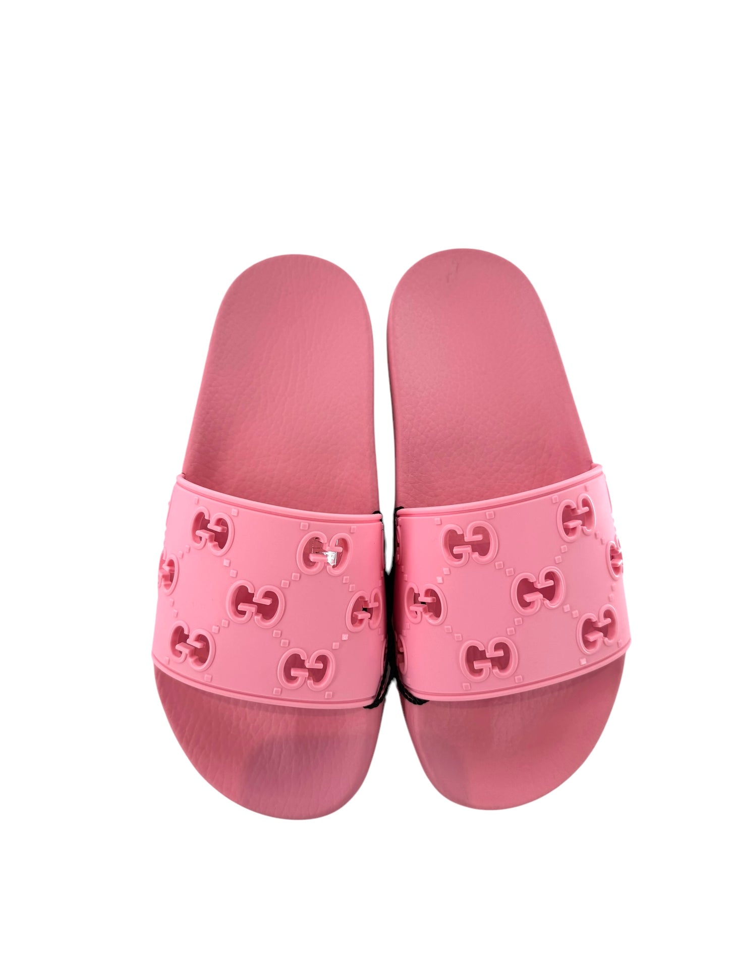 Gucci Monogram GG Rubber Slides