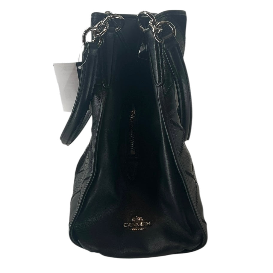 Coach Madison Phoebe Patchwork Leather and Suede Shoulder Bag