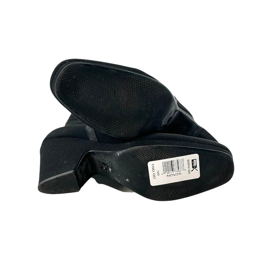 Prada Zip-Up Cloth Boots Women’s