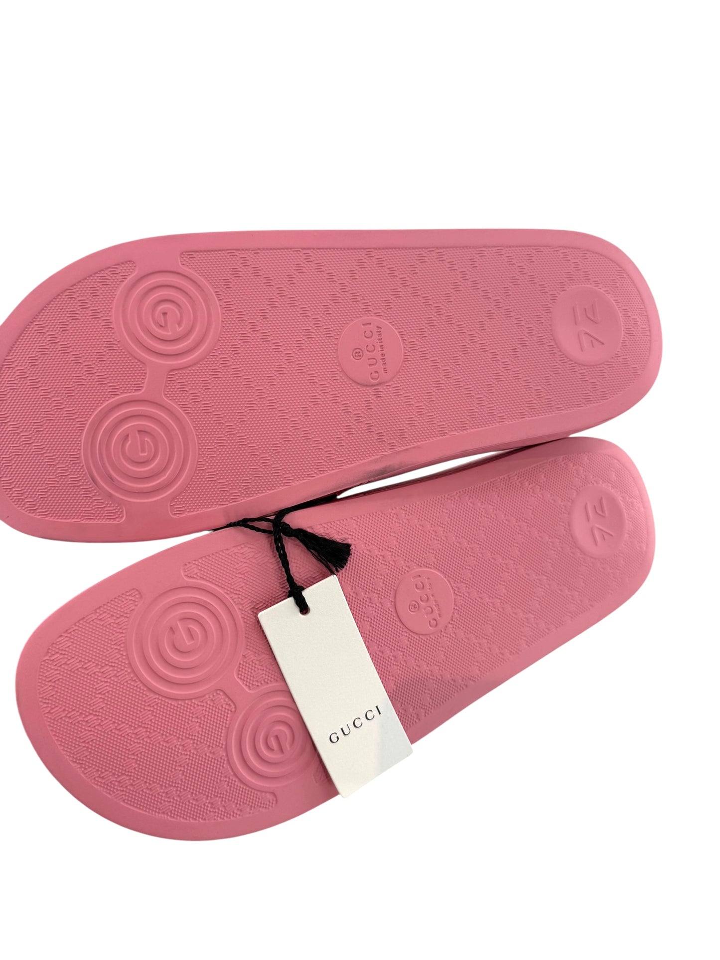 Gucci Monogram GG Rubber Slides