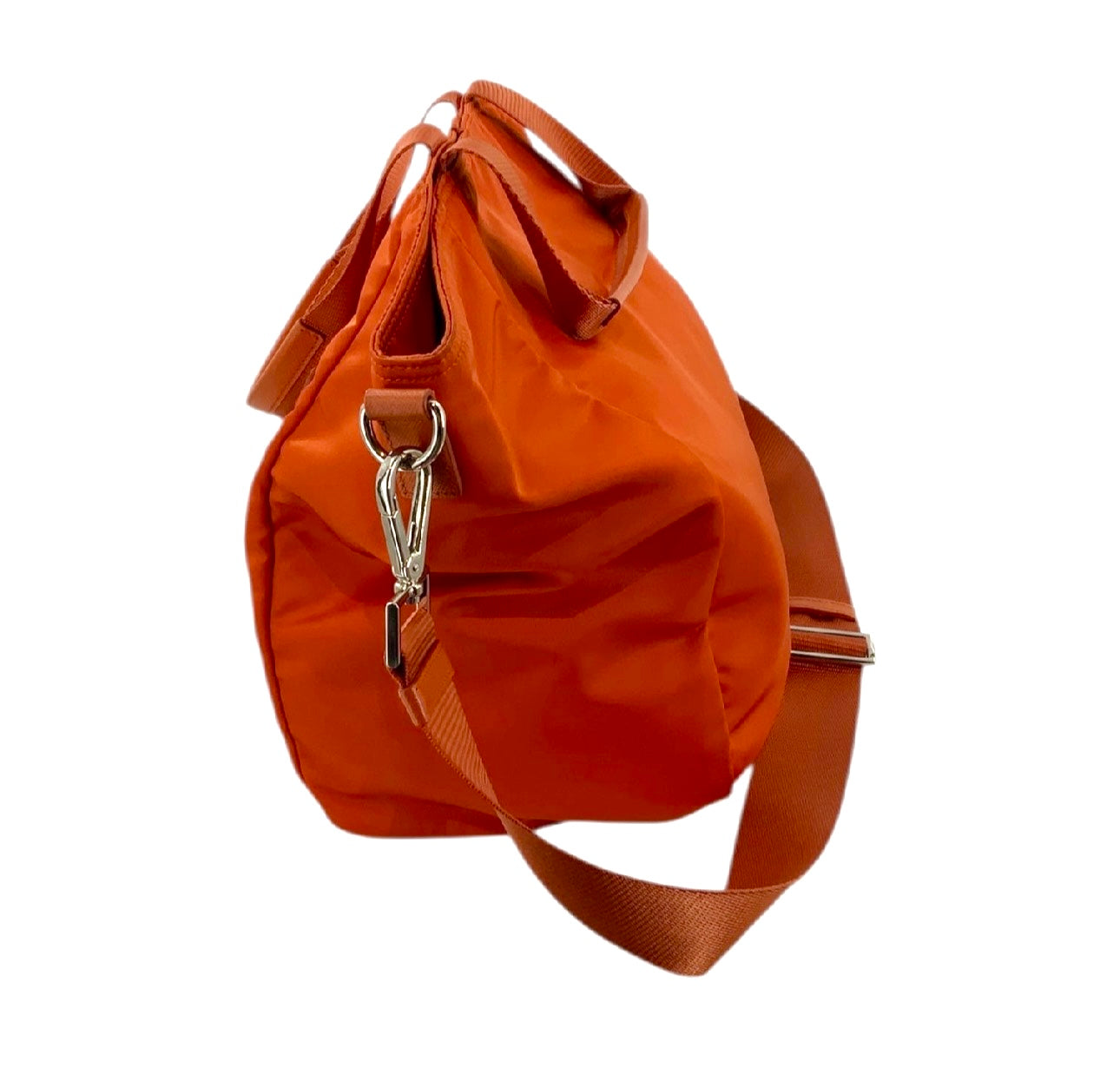Prada Bright Orange Tote Bag