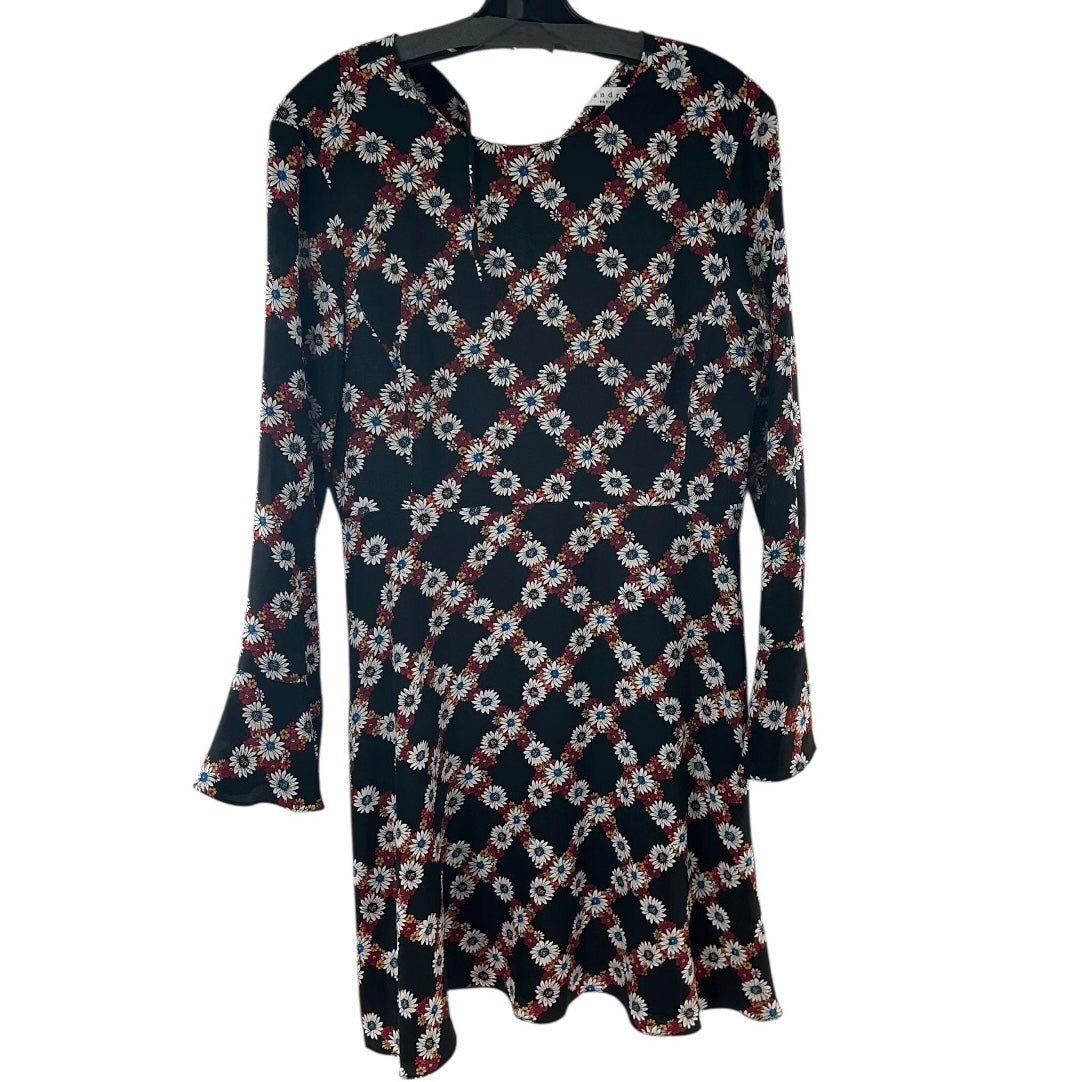 Sandro Paris Rony Silk Floral Dress