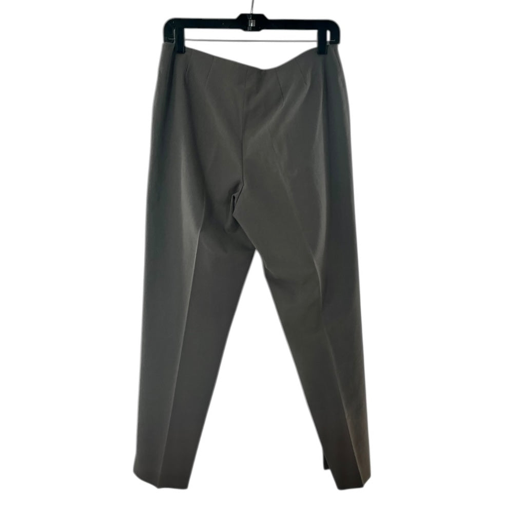 Brunello Cucinelli Gray Straight-Leg Trousers