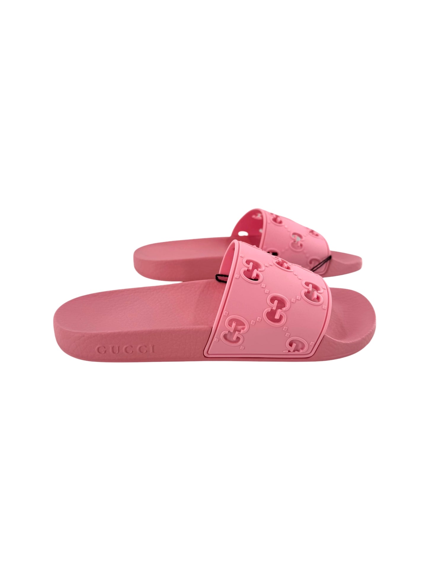 Gucci Monogram GG Rubber Slides