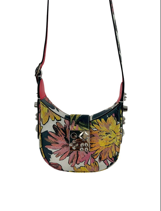 Christian Louboutin Carasky Mini Floral Shoulder Bag