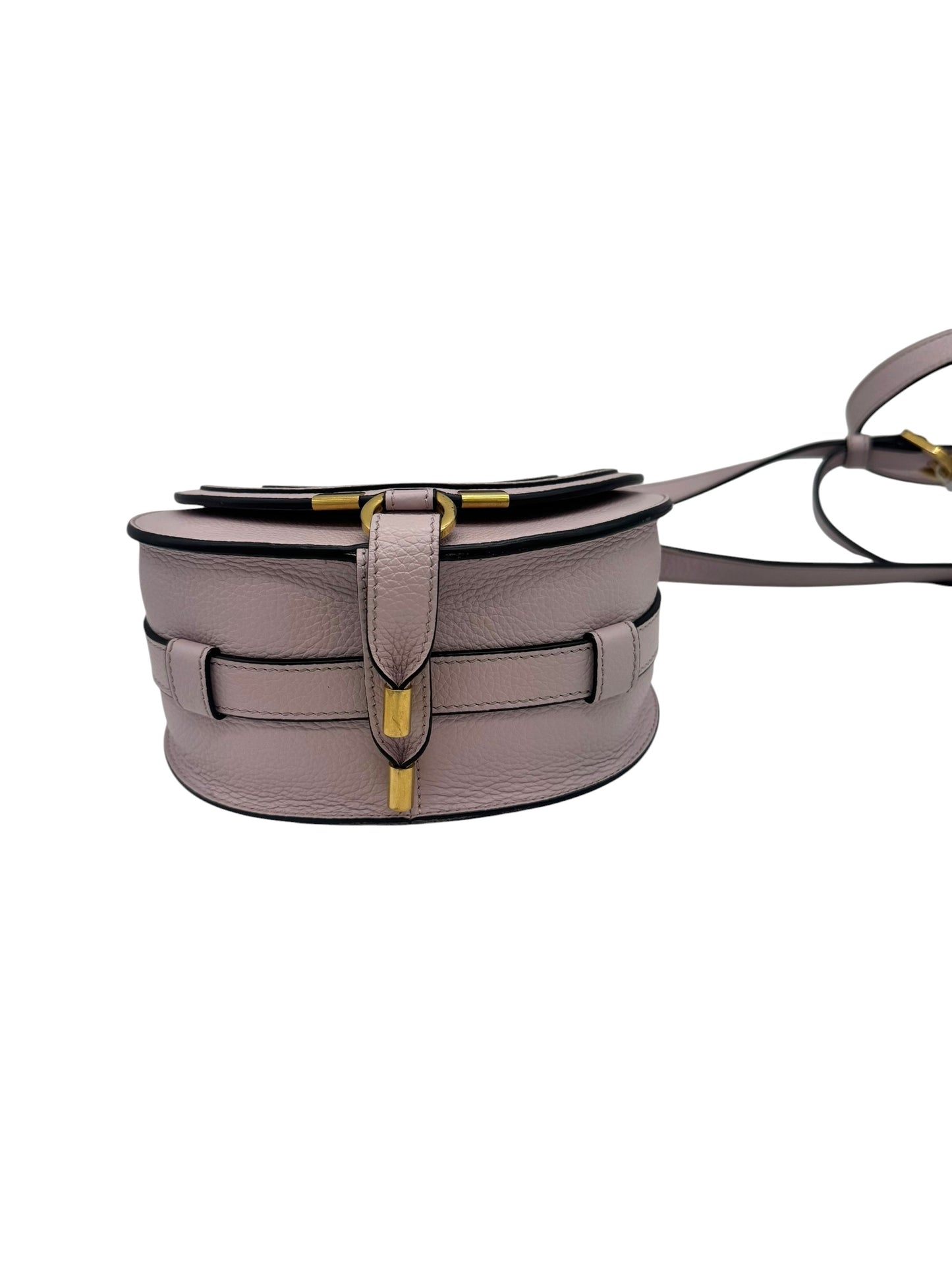 Chloe Marcie Dusty Pink Small Crossbody Bag