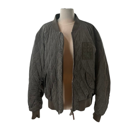Louis Vuitton X Christopher Nemeth F/W 2015 Olive Green Reversible Bomber Jacket