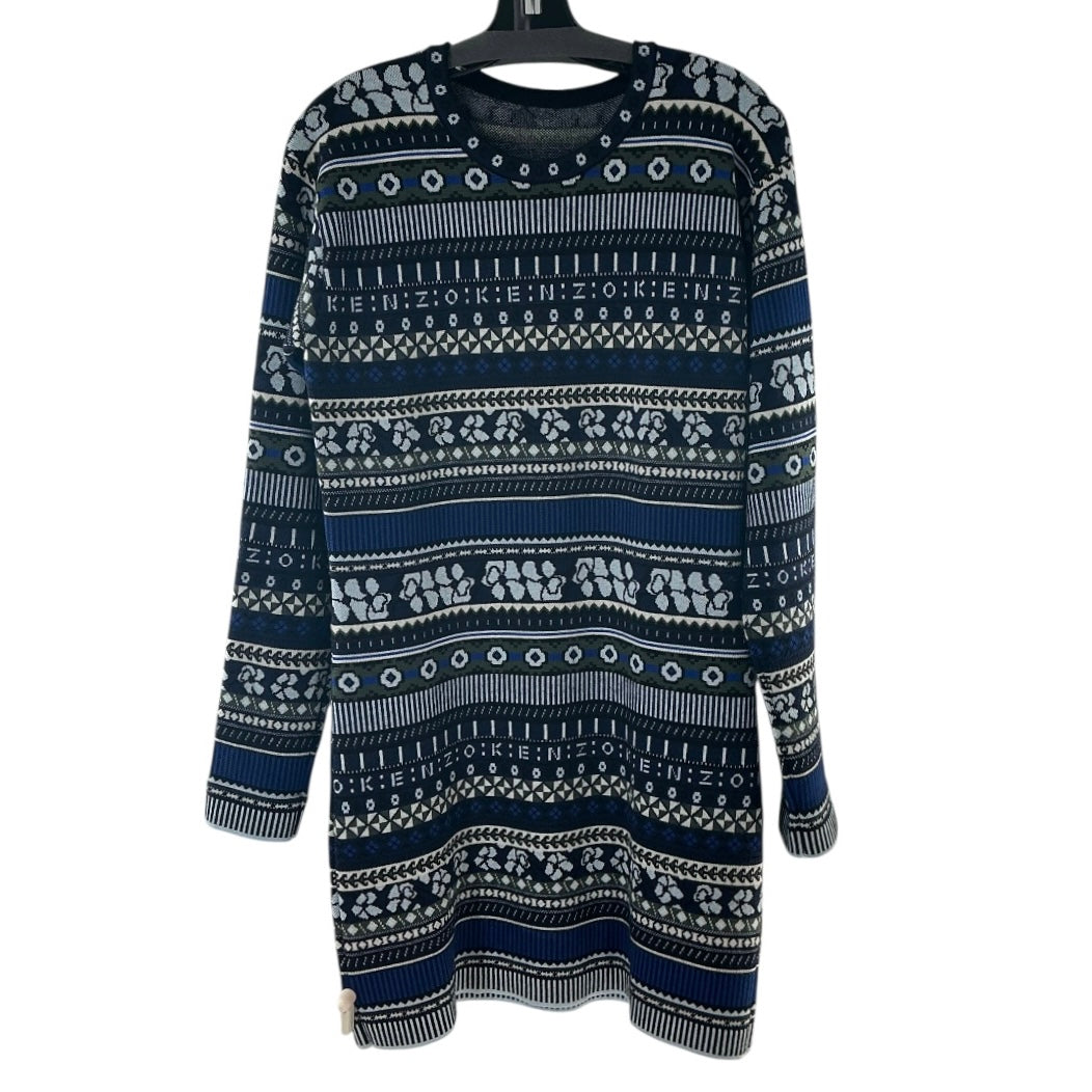 Kenzo Striped Knitted Crewneck Minidress