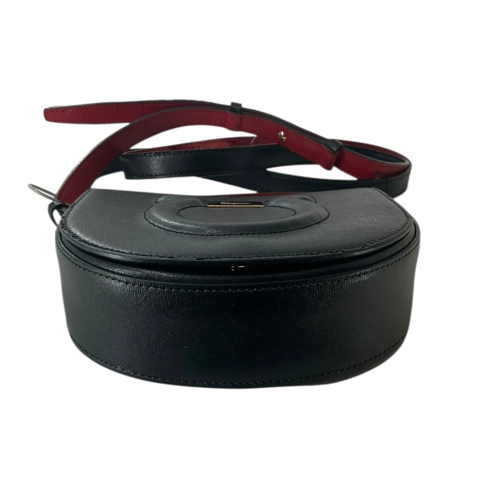 Ferragamo Gancini City Leather Crossbody Bag