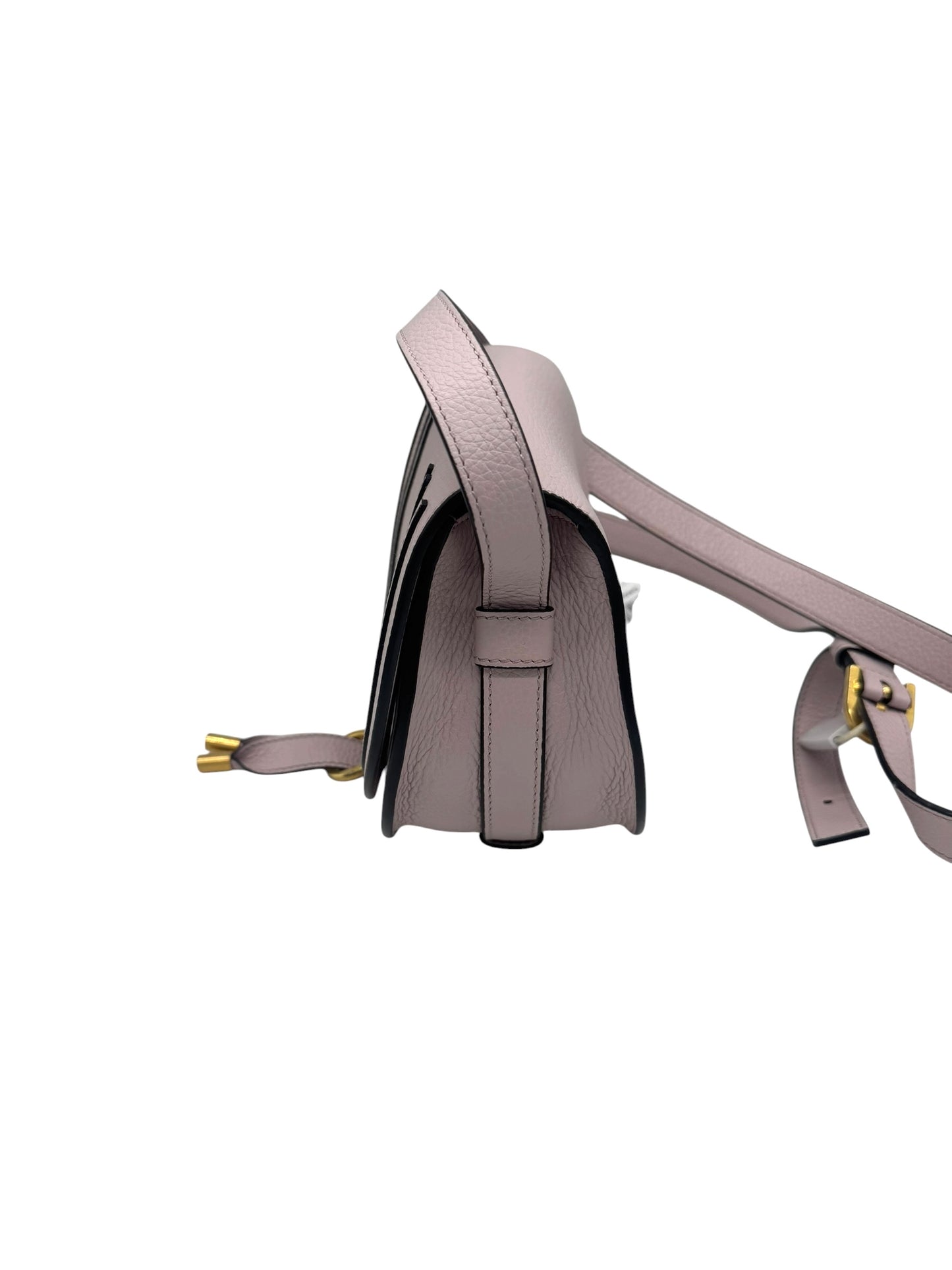 Chloe Marcie Dusty Pink Small Crossbody Bag