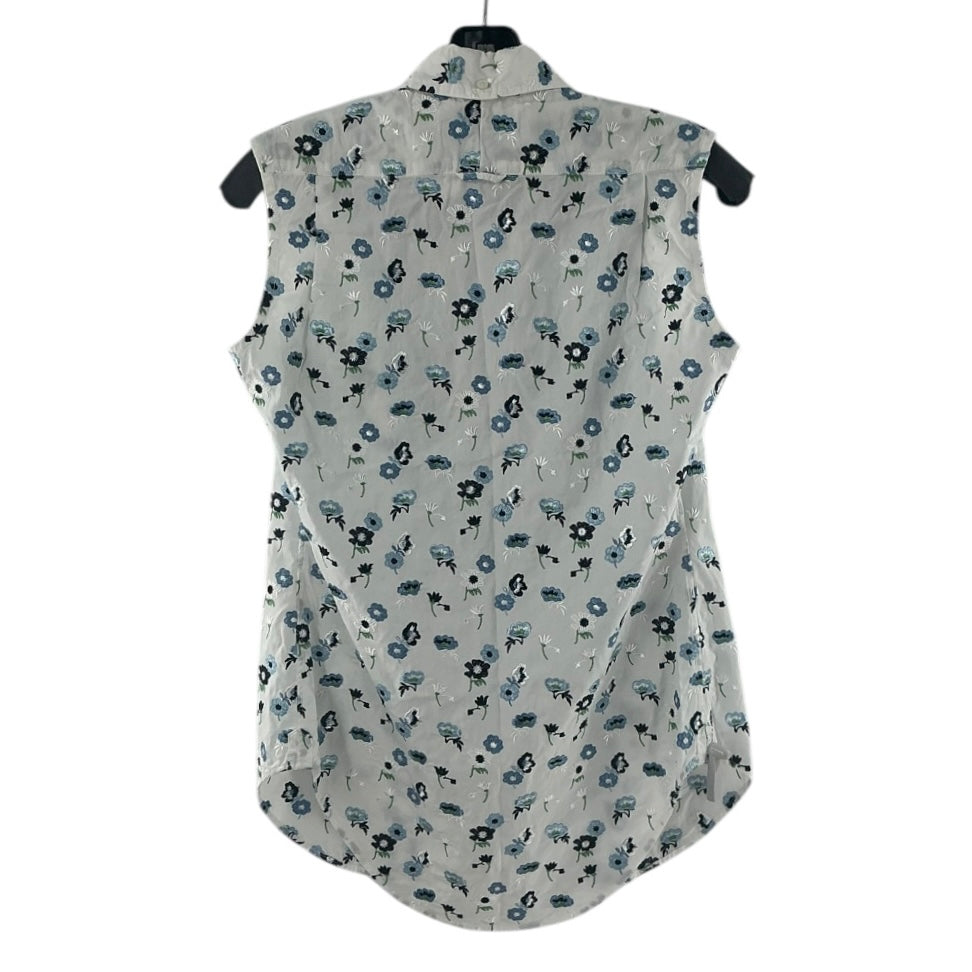 Thom Browne New York Floral Sleeveless Shirt
