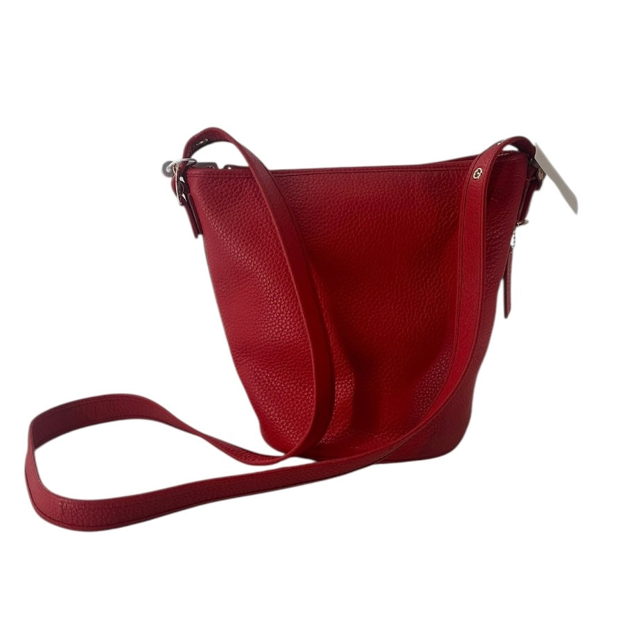 Coach Duffle Shoulder Bag Red