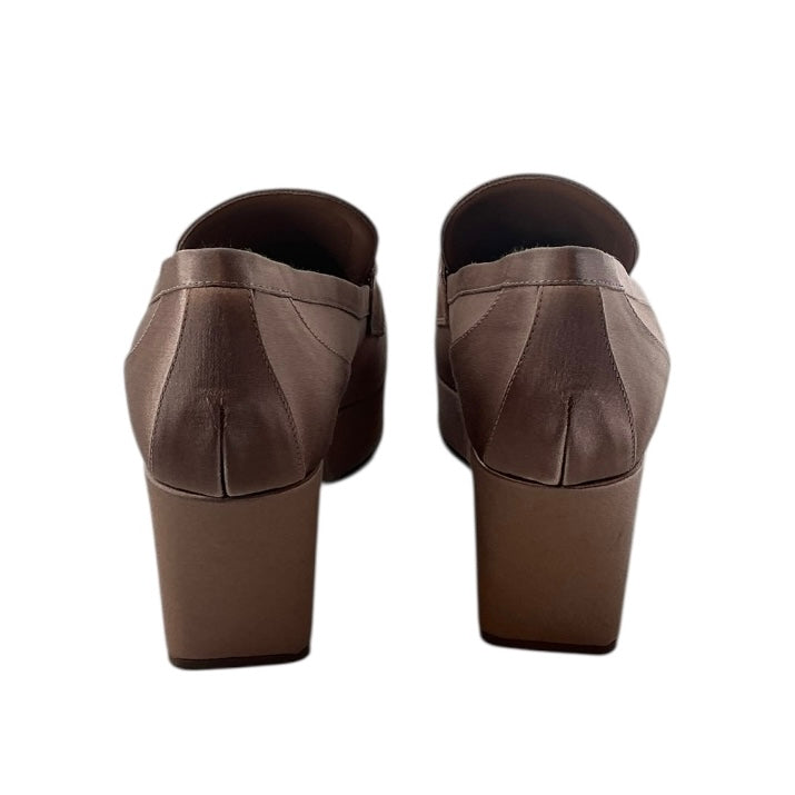 Zimmermann Crescent Satin Platform Loafer