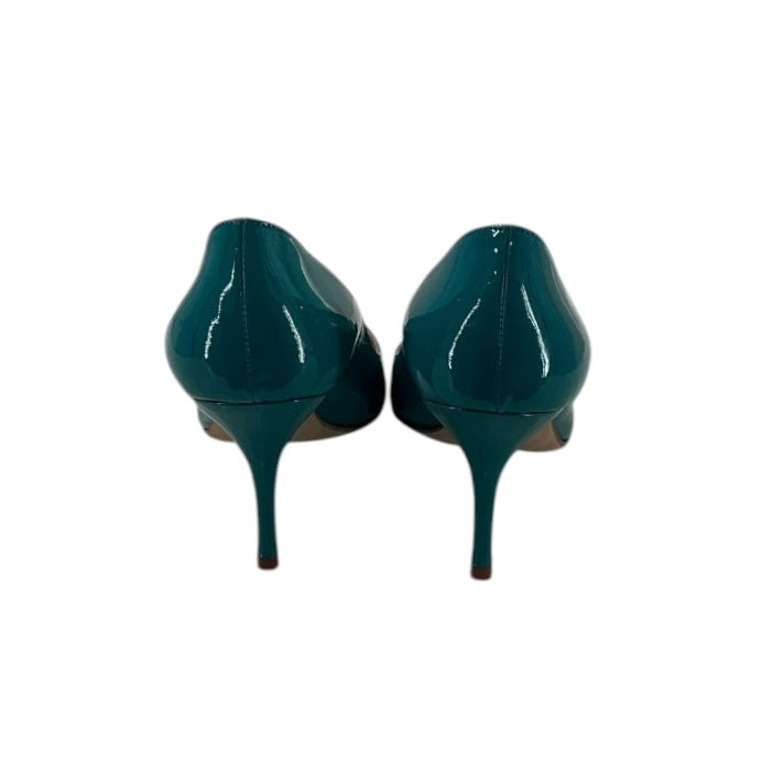 Manolo Blahnik BB Pointed-Toe Patent Leather Pumps