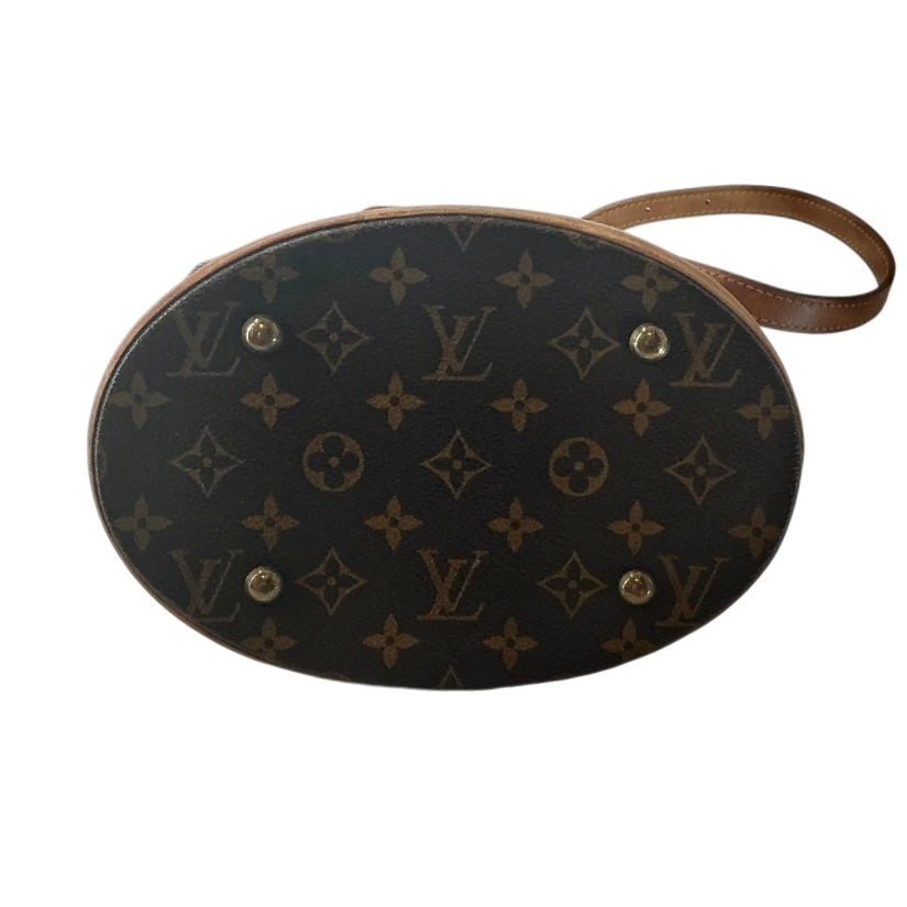 Louis Vuitton Monogram Canvas Bucket PM Shoulder Bag
