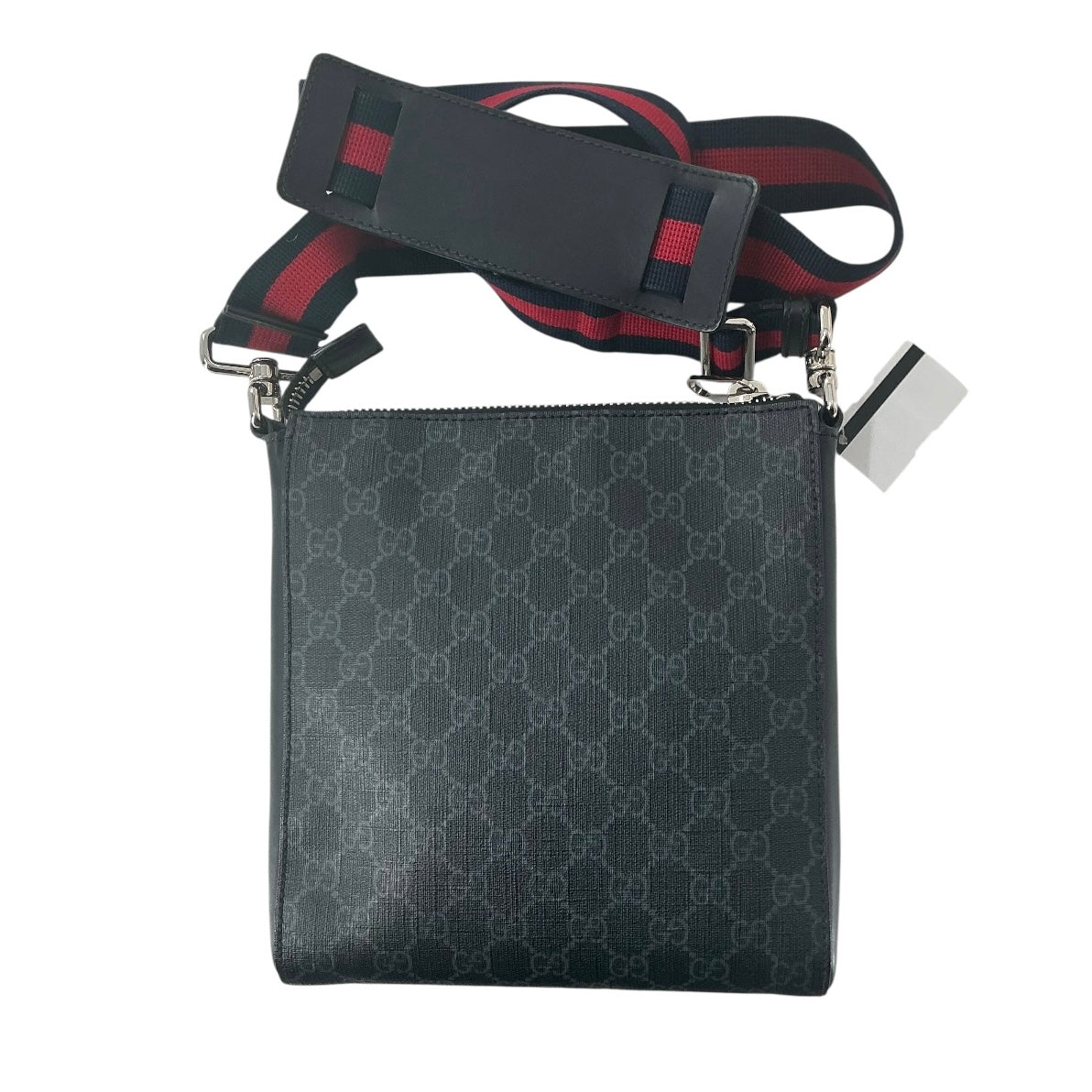 Gucci Black GG Supreme Messenger Bag