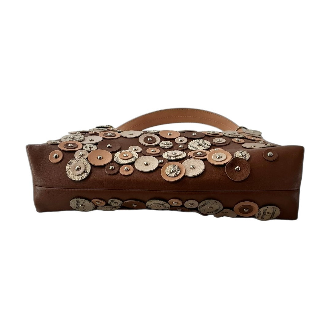 Carolina Herrera Camelot Leather Bag