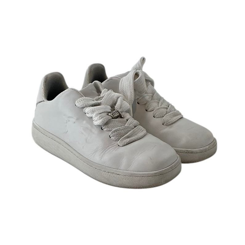 Burberry Box White Leather Women’s Sneakers