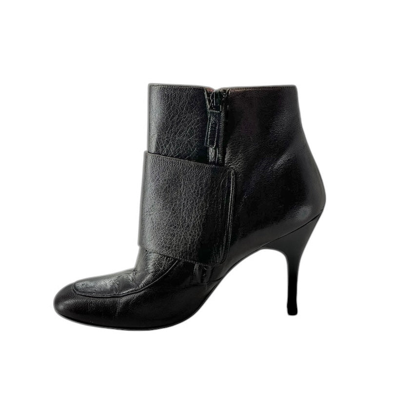 Lanvin Women’s Zip Up Leather Ankle Boot