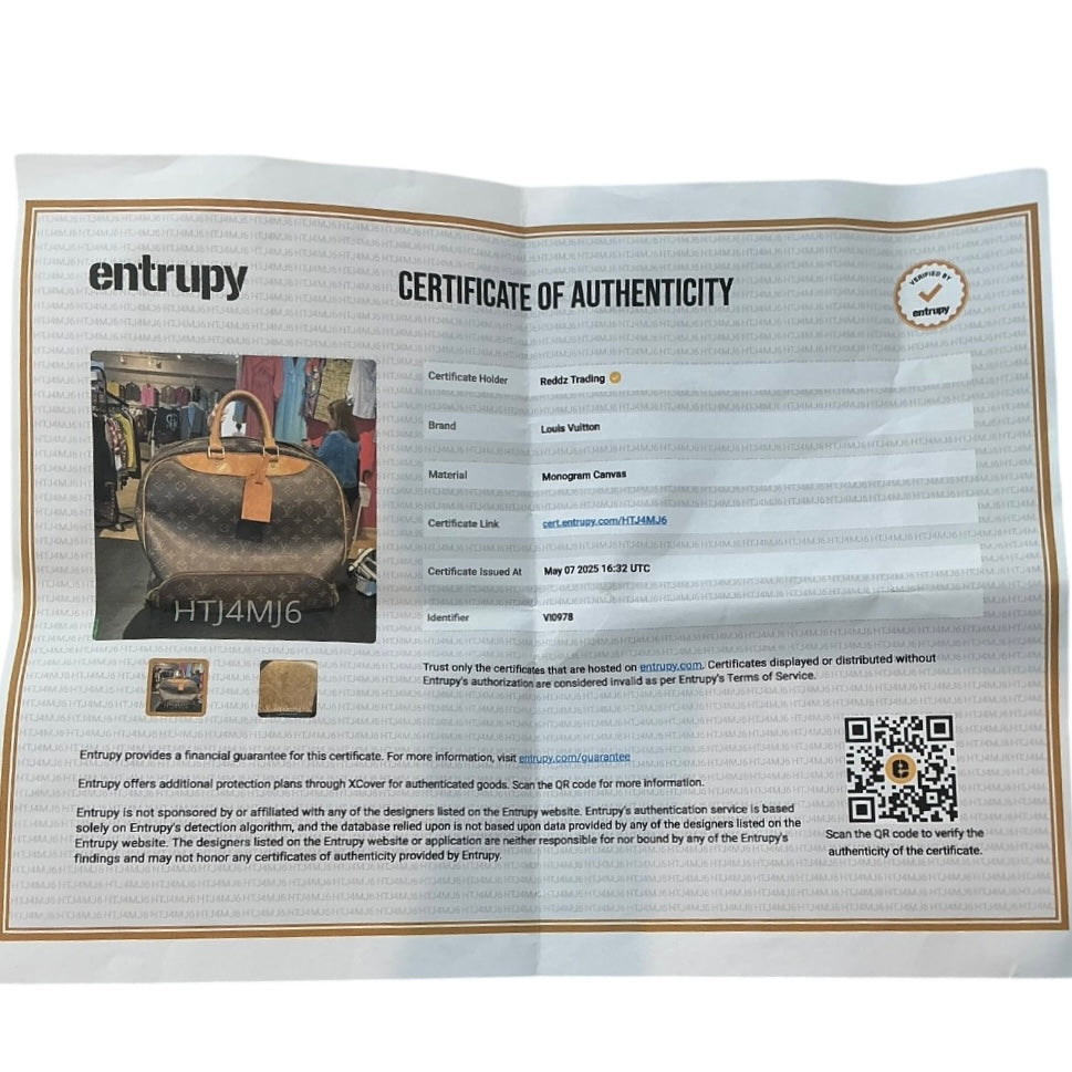 Louis Vuitton Evasion Monogram Travel Bag