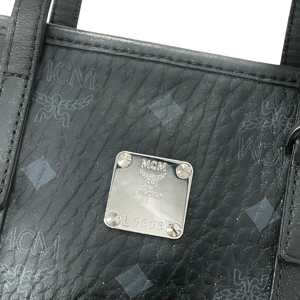 MCM Mini Toni Top-Zip Shopper Bag