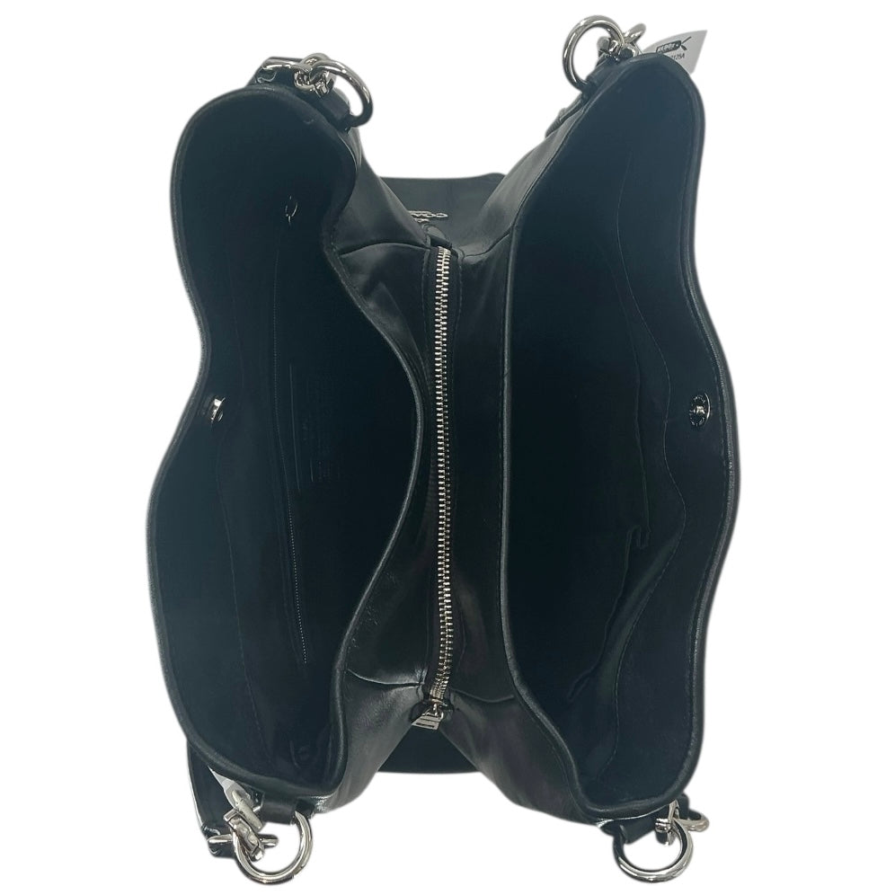 Coach Madison Phoebe Patchwork Leather and Suede Shoulder Bag