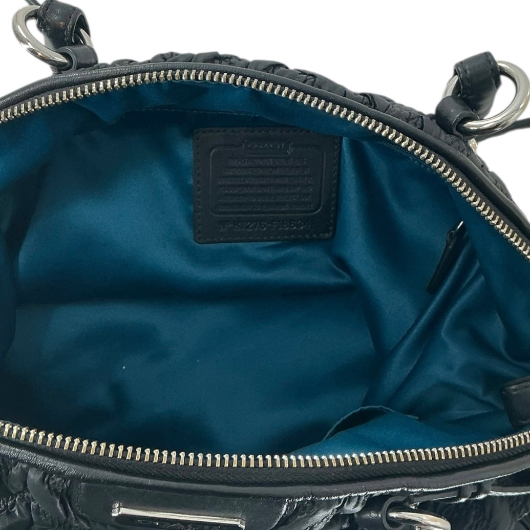 Coach Madison Quilted Chevron Nylon Bag