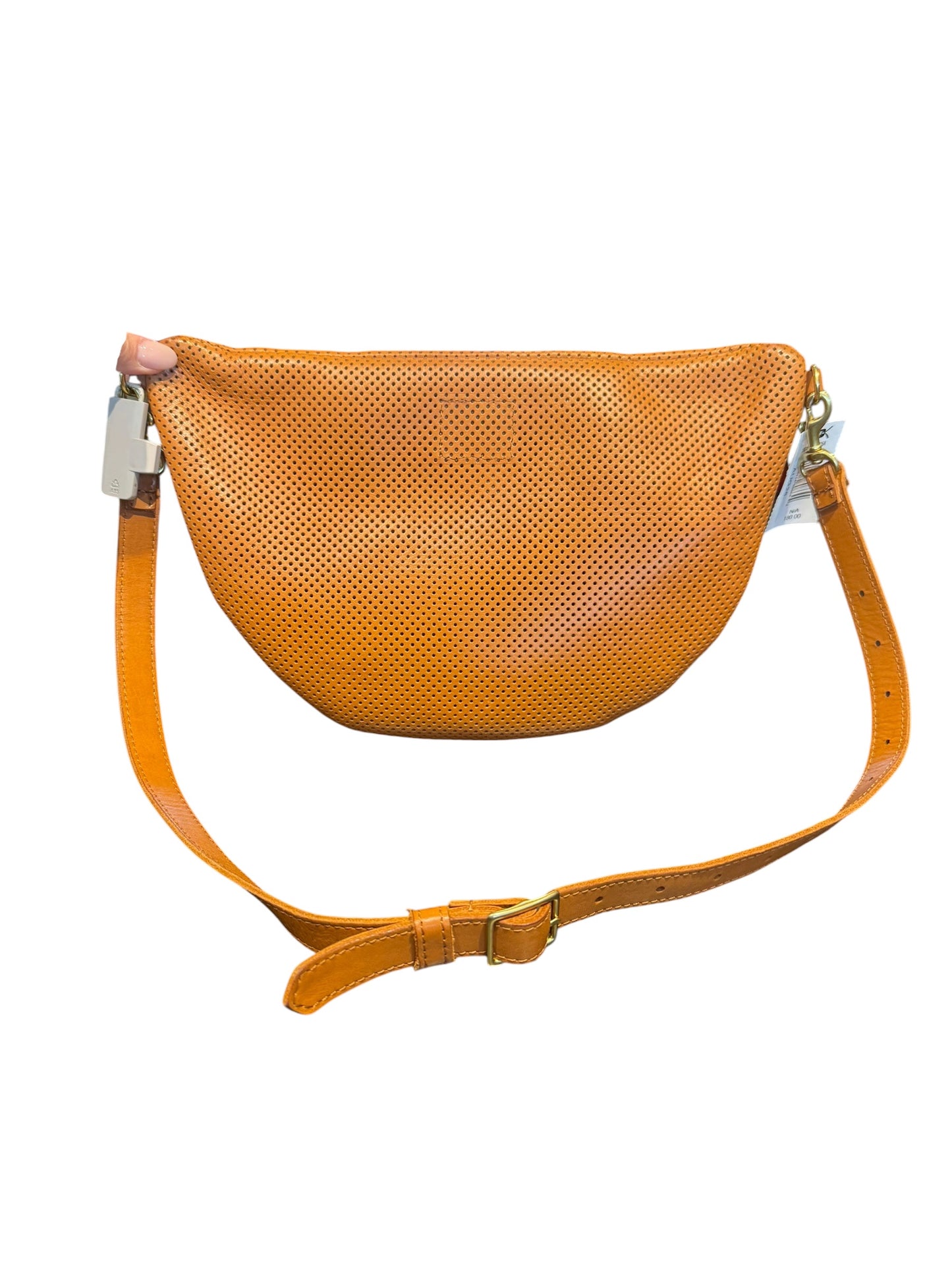 Clare V Perforated Leather Belt Bag