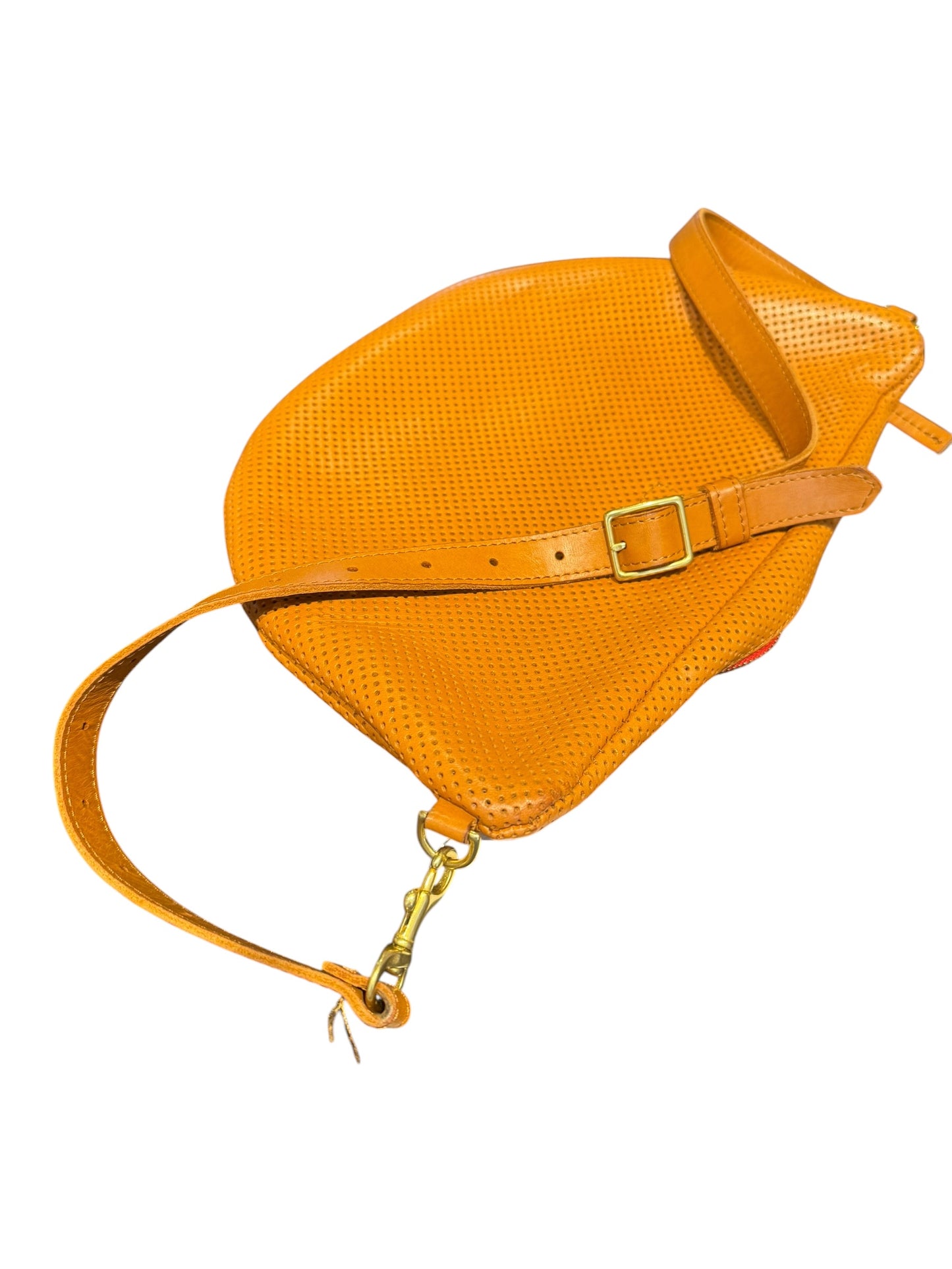 Clare V Perforated Leather Belt Bag