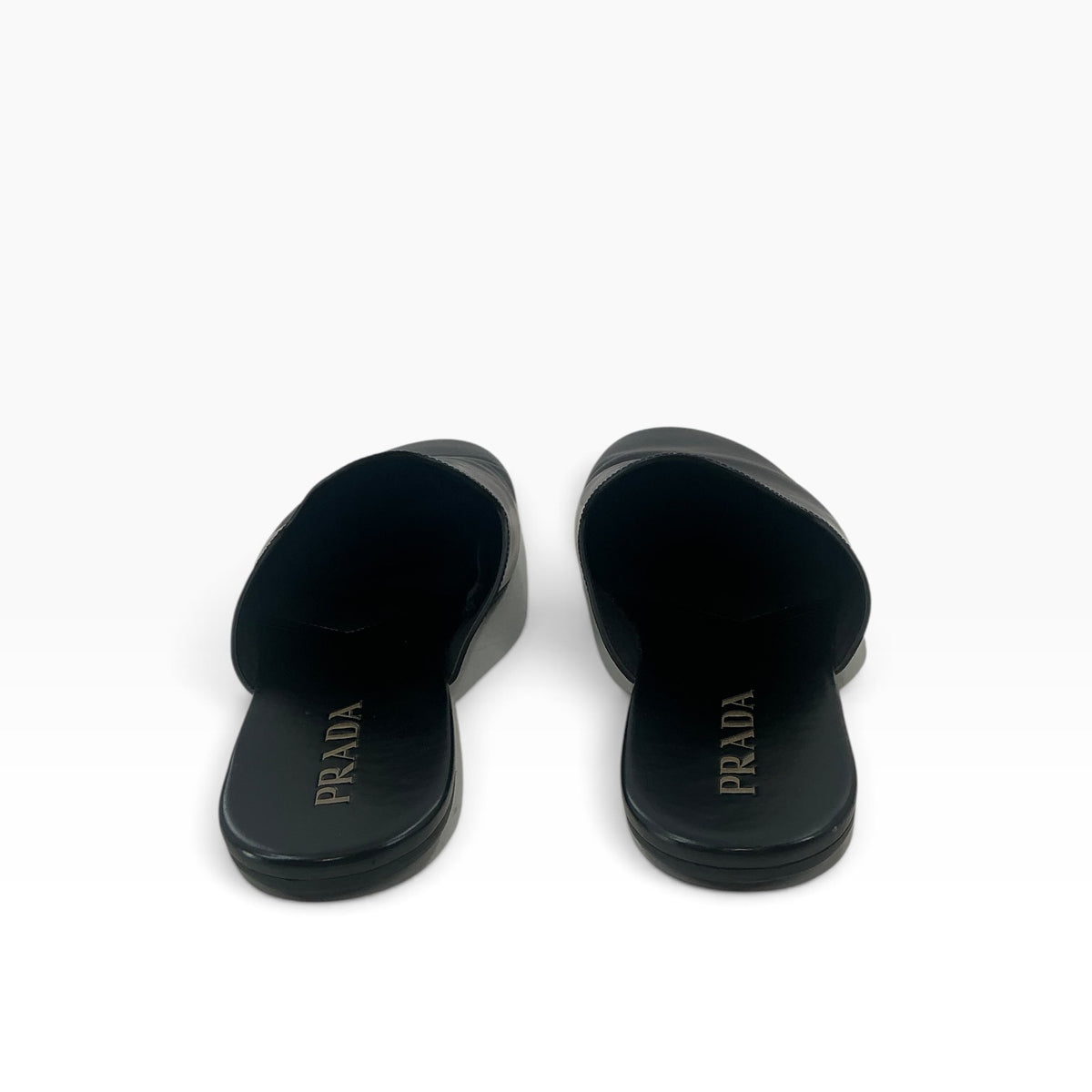 Prada Men’s Leather Mules