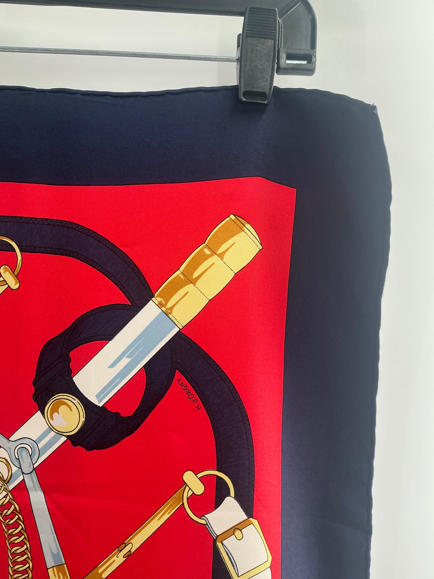 Hermès Sellier Eperon d’Or Scarf