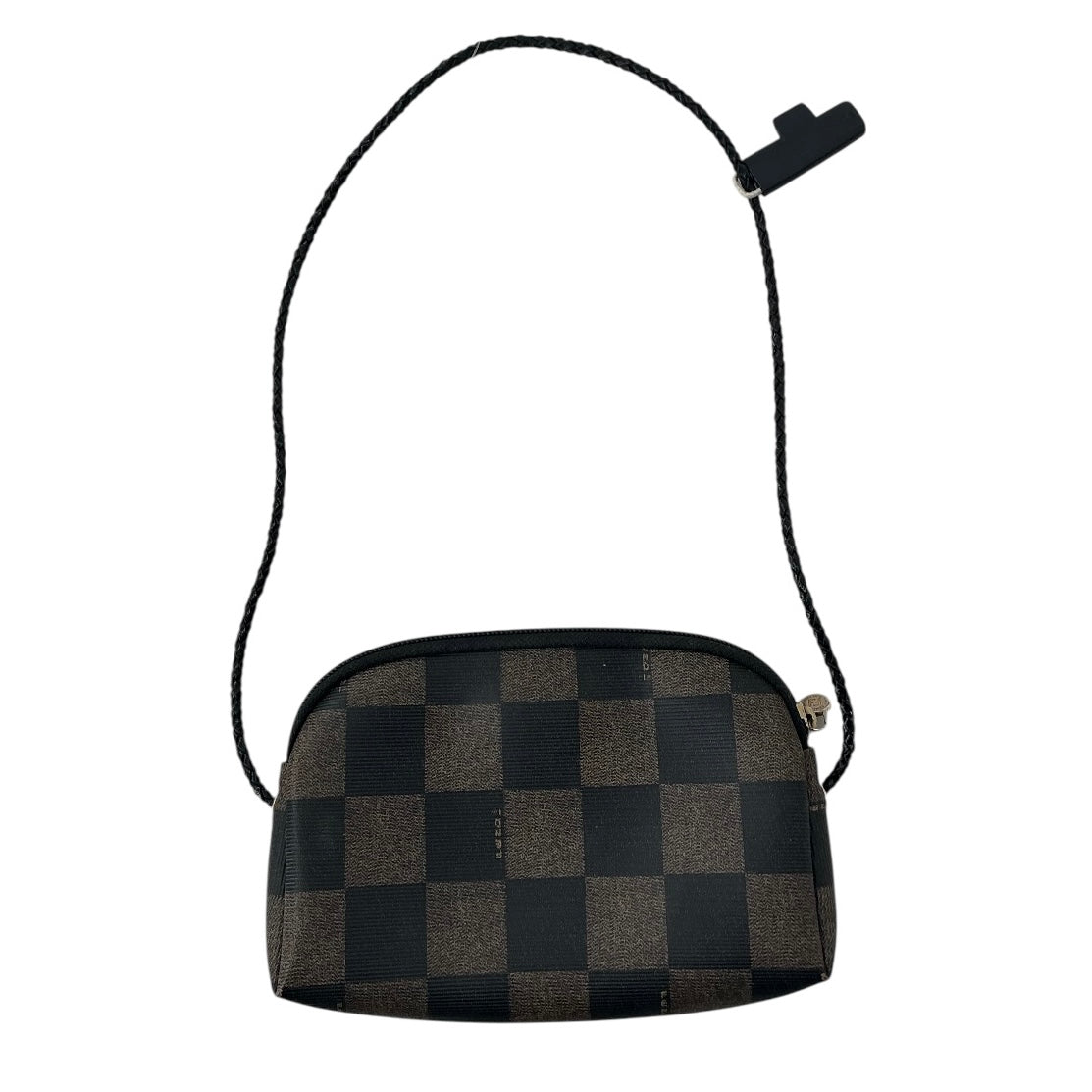 Fendi Vintage Checkered Crossbody Bag