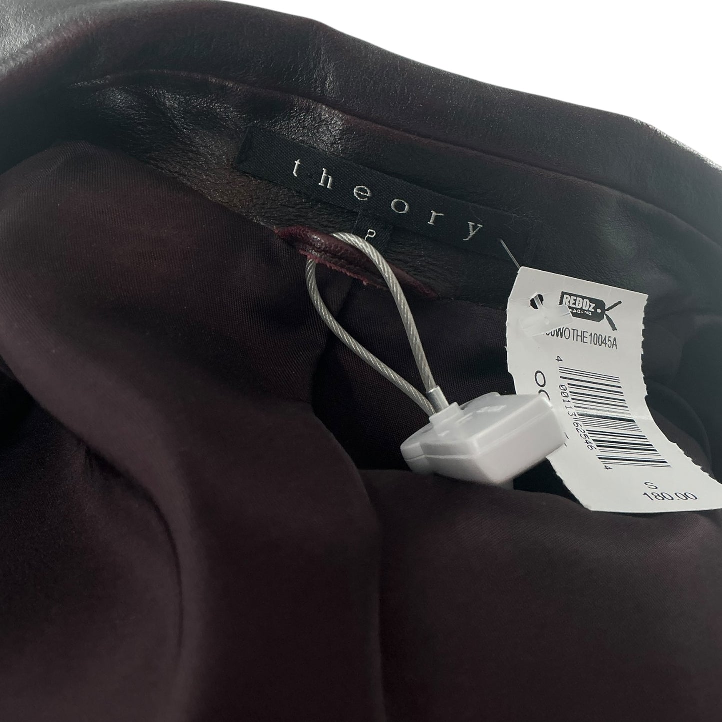 Theory Leather Blazer Jacket