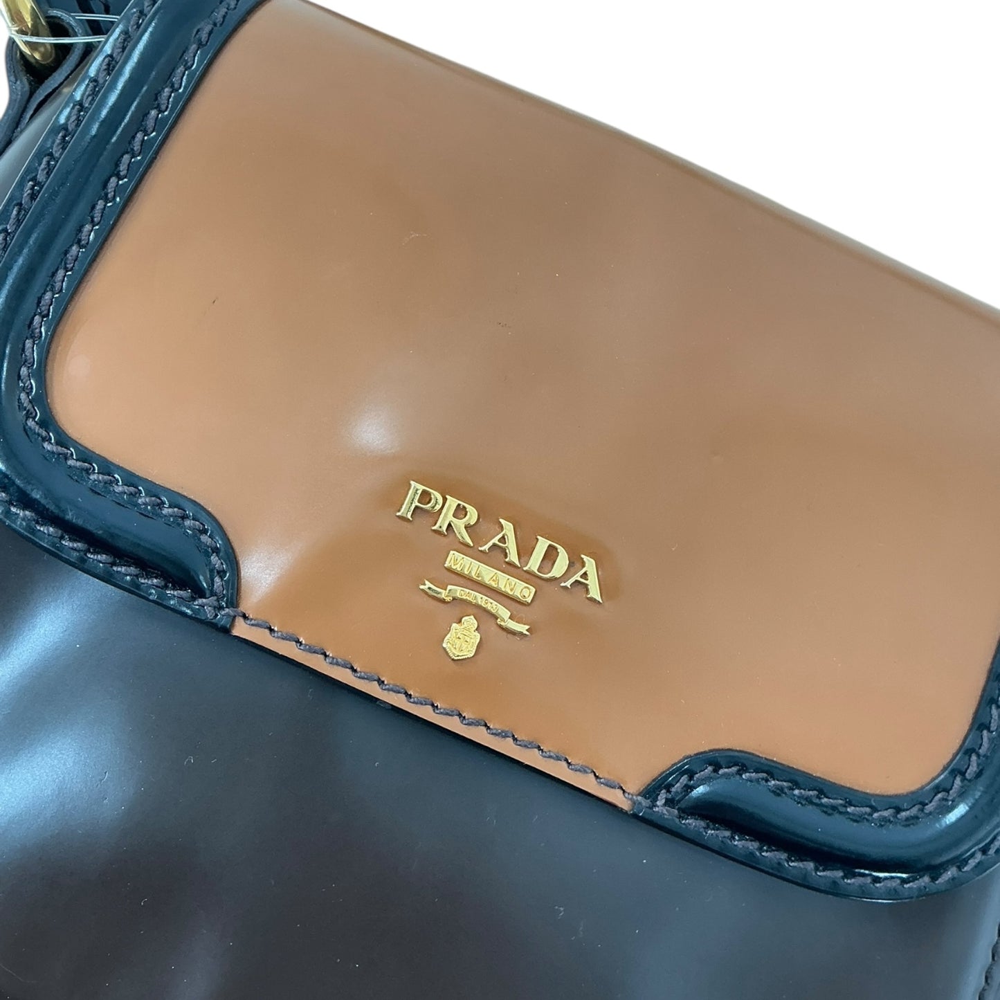 Prada Bonnie Mini Leather Handbag