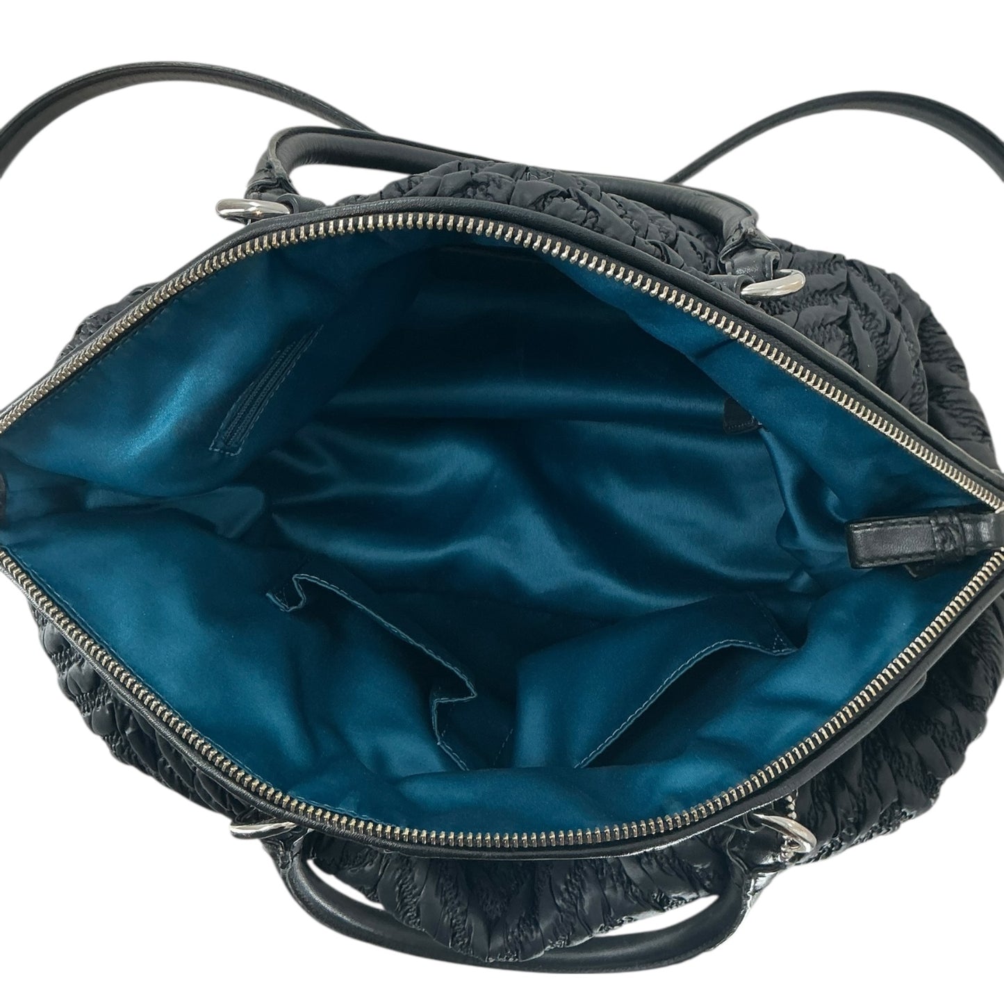 Coach Madison Quilted Chevron Nylon Bag