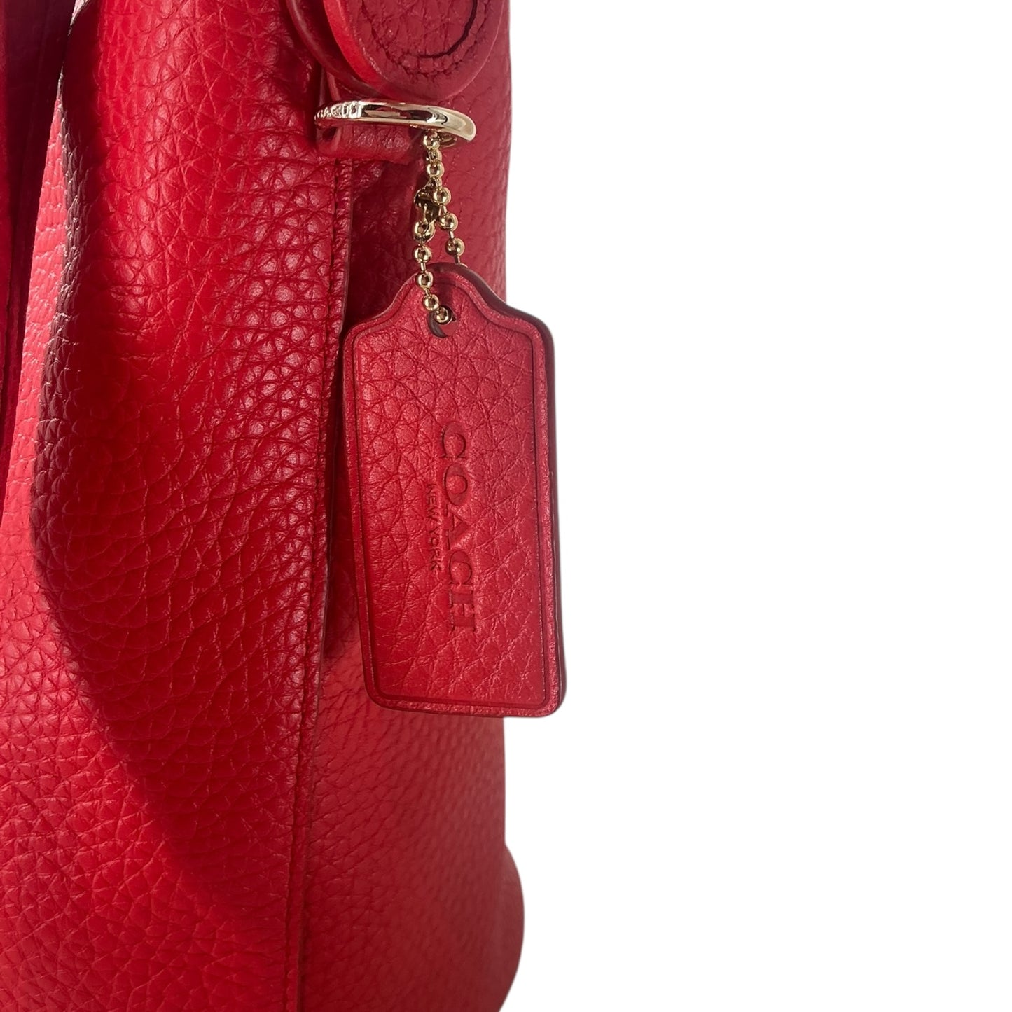 Coach Duffle Shoulder Bag Red