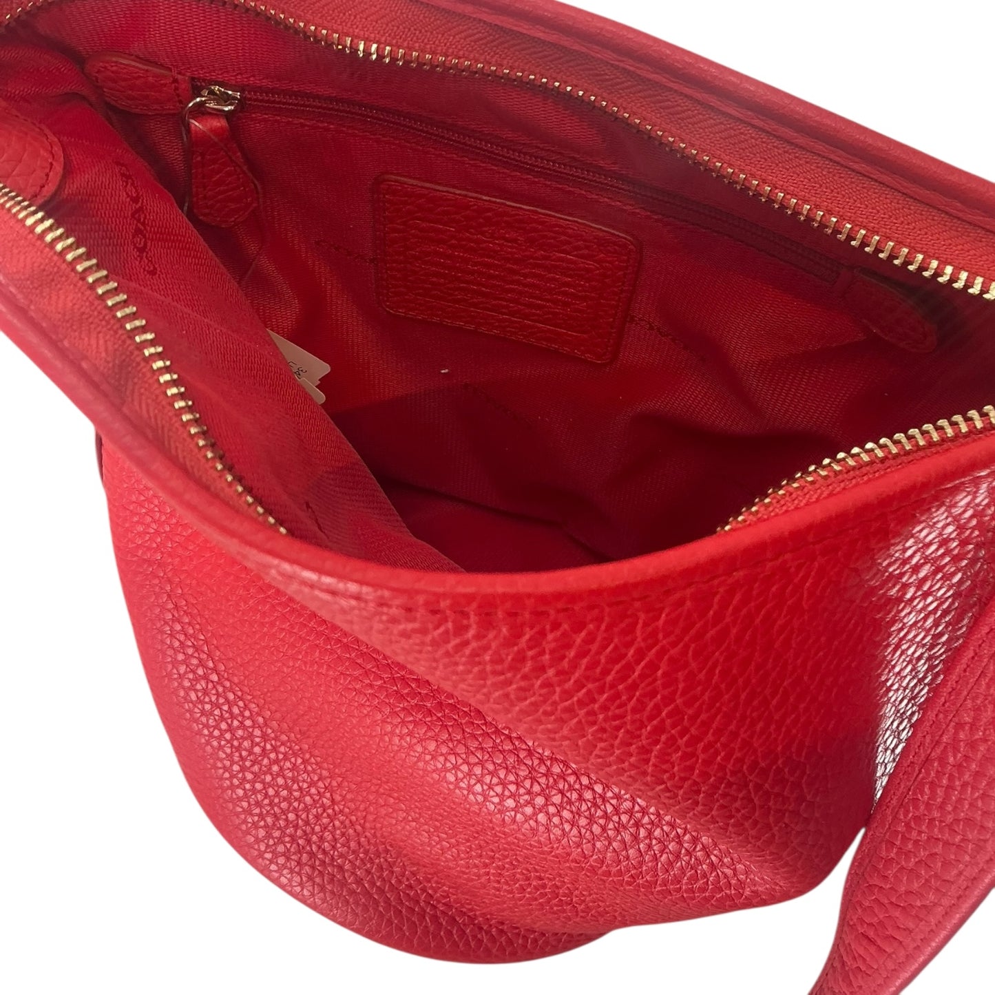 Coach Duffle Shoulder Bag Red